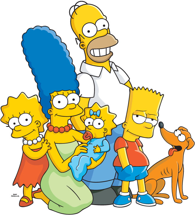 The Simpsons in body