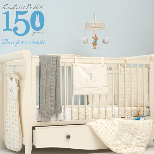 beatrix potter cot bedding set mothercare