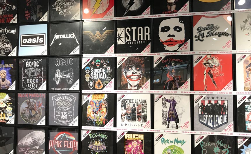 Tshirtwall