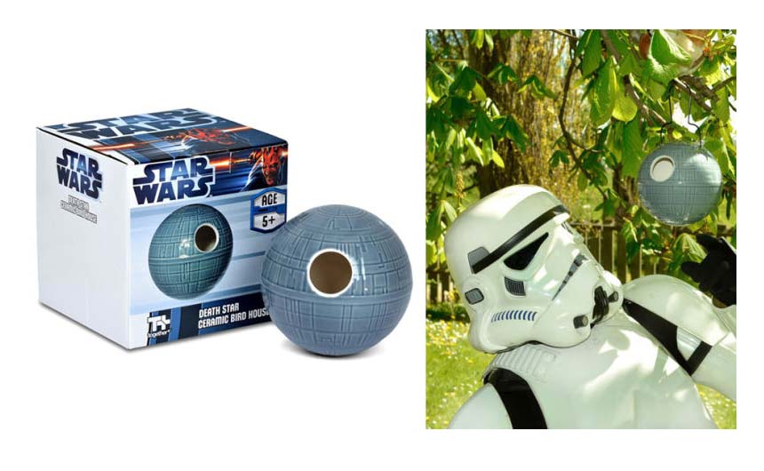 This Star Wars Death Star bird feeder is a great product idea from an unlikely element.