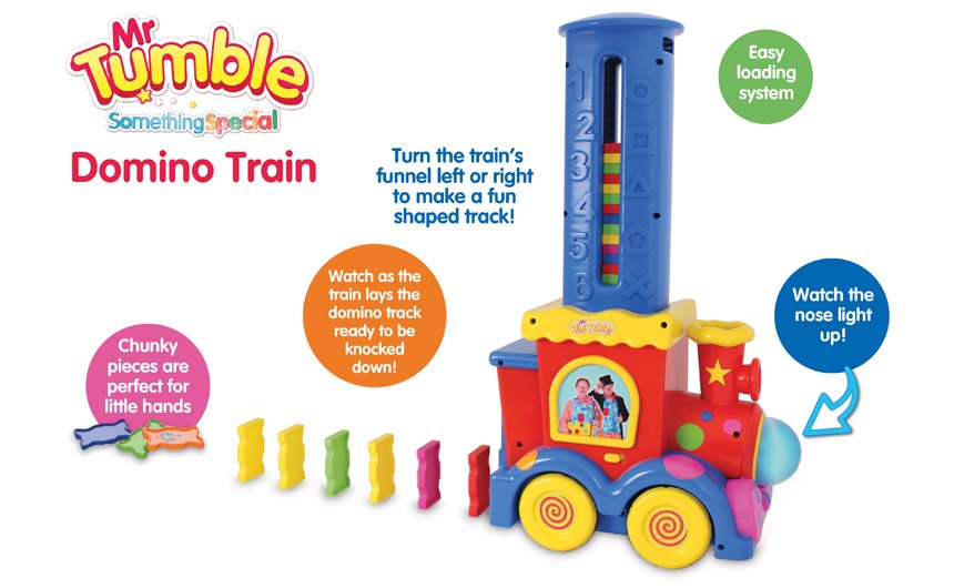 mr tumble train set