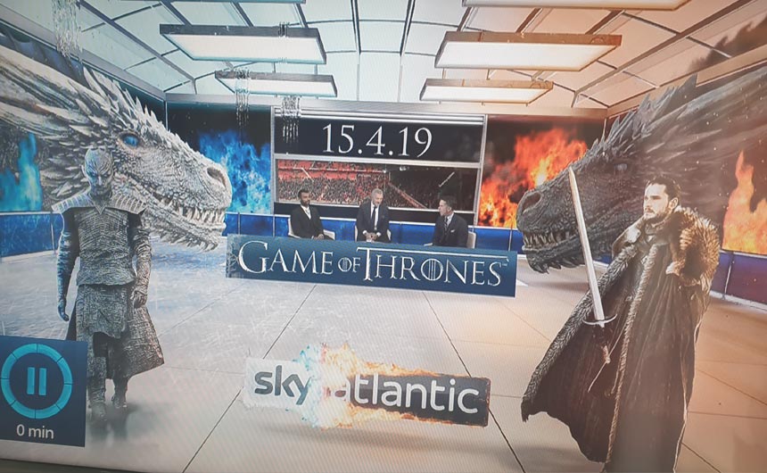 Game of Thrones has been well supported by Sky across its media platforms.