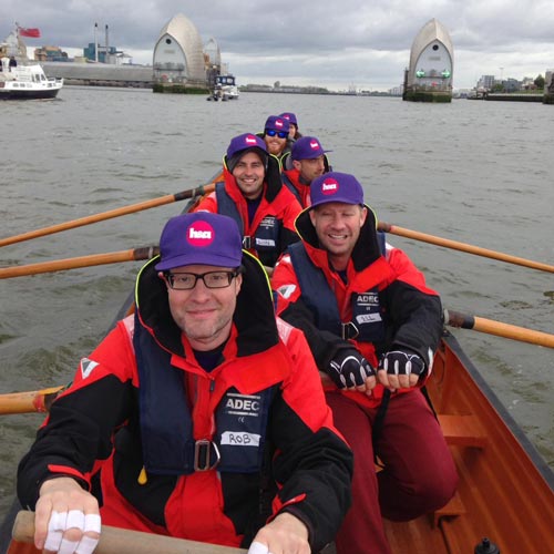 The boat made good speed passing through the Thames Barrier, under the Dartford Crossing and down past Sheerness.