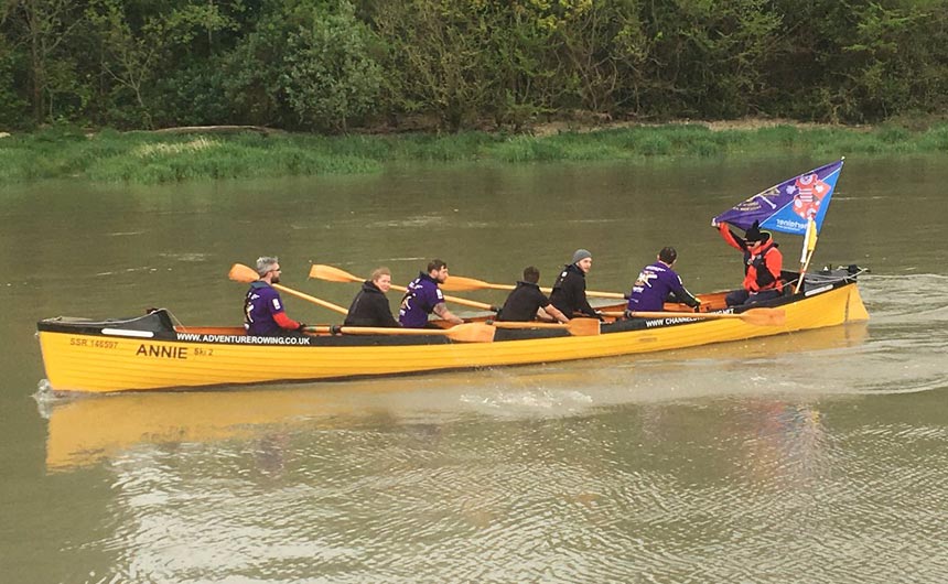 The crew completed one leg of the journey over an hour quicker than any previous crew.