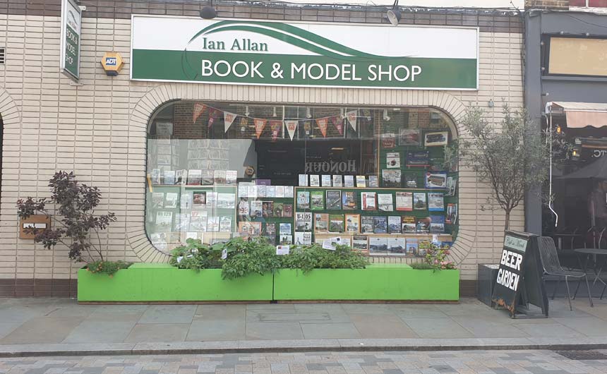 The Ian Allan Bookshop specialises in books and related products featuring trains, buses, aviation and military history.