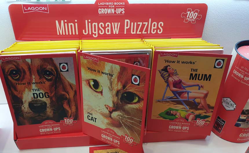 Lagoon has launched a range of classic Ladybird Books jigsaw puzzles.