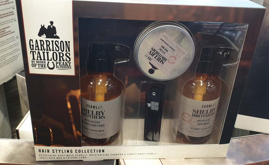 Corsair's Peaky Blinders gift sets are an enterprising way of using the licence.