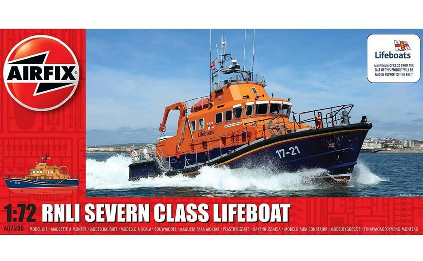 The RNLI is working with Airfix with a special model kit.