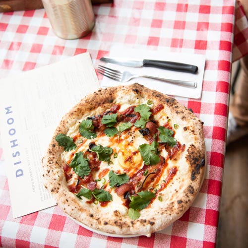 Restaurants are tapping into brand partnerships to create new dishes, such as Pizza Pilgrims' tie-up with Dishoom.