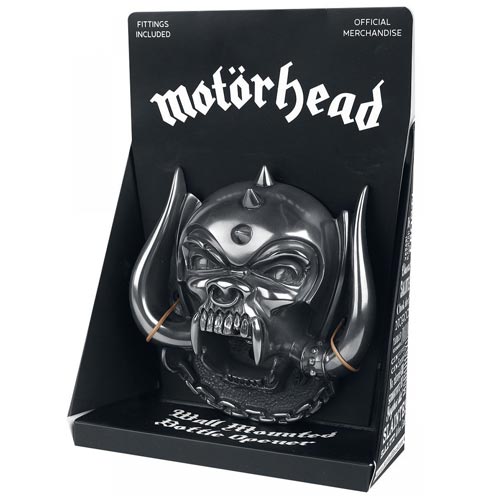 The Beer Buddies Motörhead bottle opener is a great piece of fan merchandise.