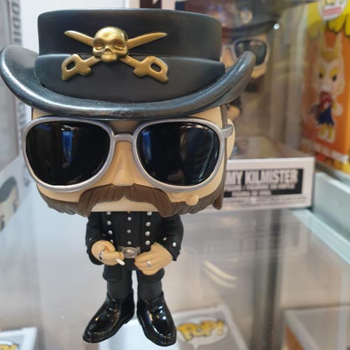 Lemmy was a highlight on the Funko stand.