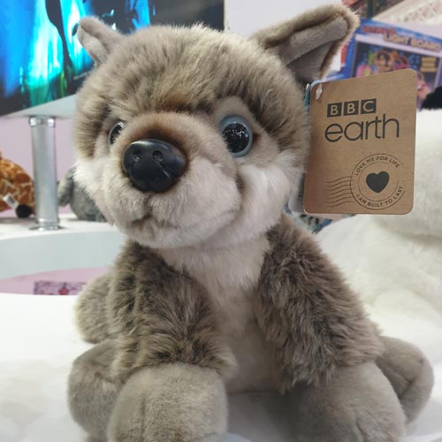 Posh Paws' BBC Earth range is made with a stuffing that is made from recycled plastic bottles and food containers.