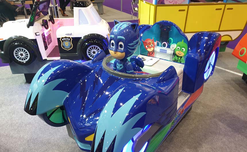 The Kiddy Rides brand has properties including PJ Masks in its portfolio.