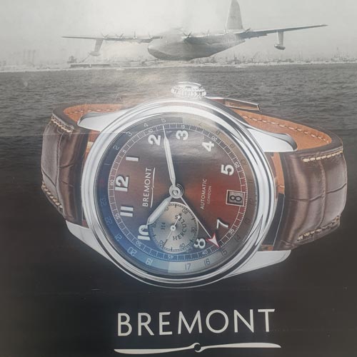 The Bremont watch pays tribute to Howard Hughes' H-4 Hercules flying boat.