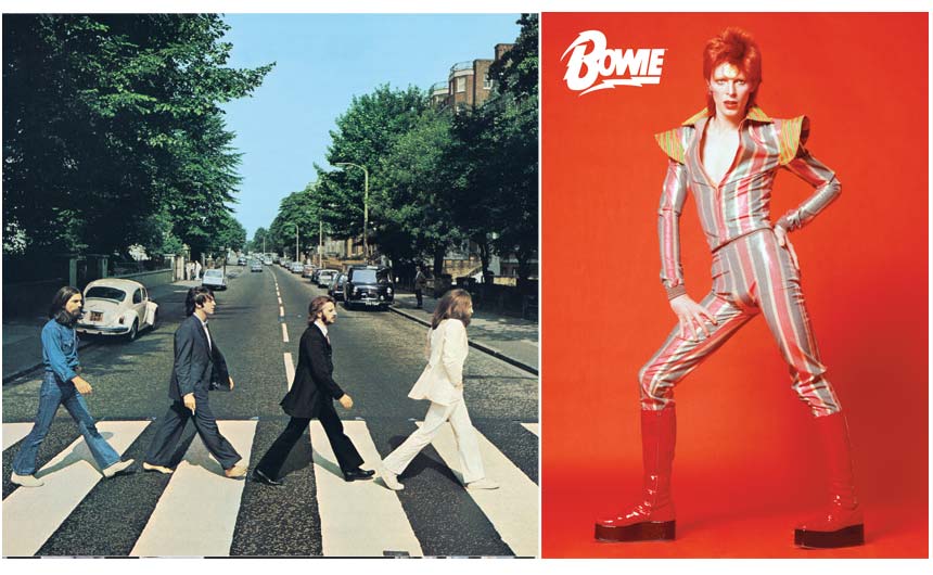 Music acts such as The Beatles and David Bowie are included in Sagoo's portfolio.