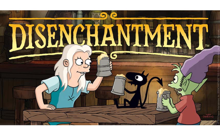 Matt Groening's new animated series, Disenchantment hit Netflix last year with Rocket Licensing handling the UK CP drive.