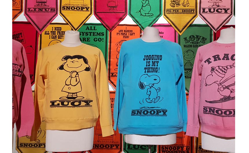 The Snoopy exhibition at Somerset House showcased some great examples of how a classic character can be refreshed on apparel.