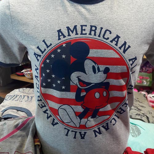 Mickey Mouse designs cover all ages and all kinds of retailers.