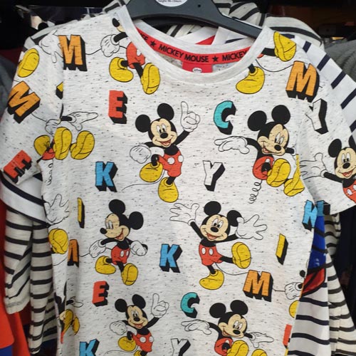 Mickey Mouse has featured on multiple design styles to extend retail reach.