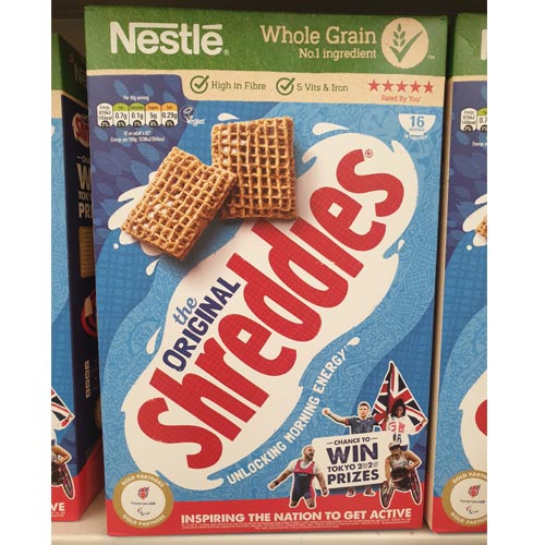 It is encouraging to see a big brand like Nestle supporting Paralympic sport.