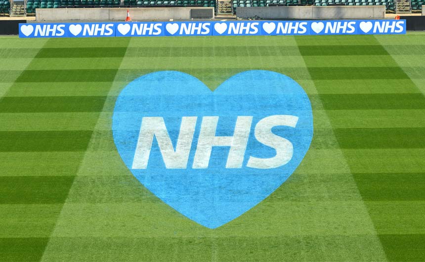 Could scaled down versions of the RFU's thank you to the NHS be licensed for fans?