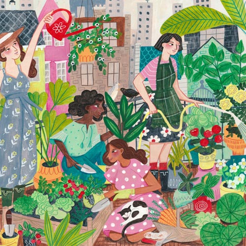 Caroline Bonne Muller is one of the new illustrators Jehane has signed during lockdown.