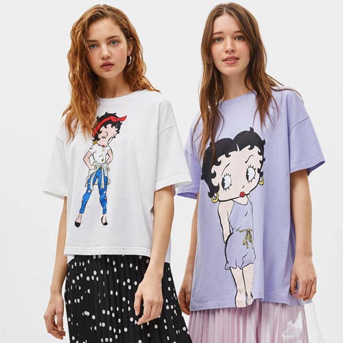 Bershka was a key deal for Betty Boop.