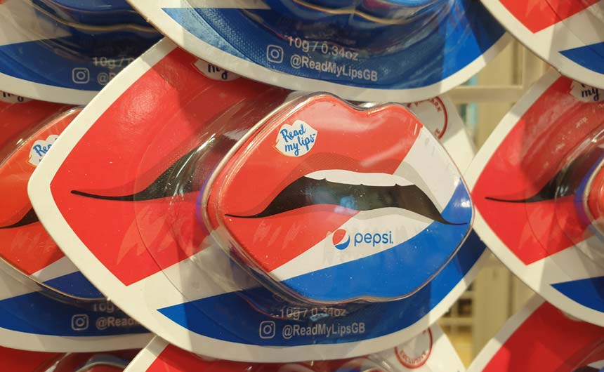 Pepsi lip balms were among the licensed highlights in Primark.