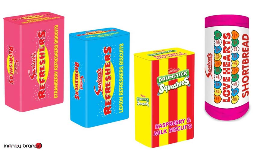 Infinity Brands is launching a range of biscuits inspired by Swizzels' sweets.