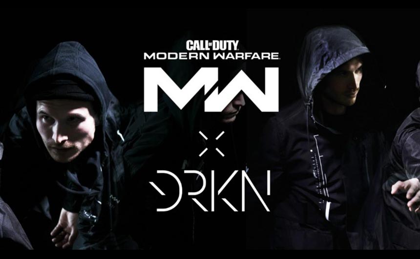 DRKN was one of the fashion partners and activations secured for Call of Duty: Modern Warfare.