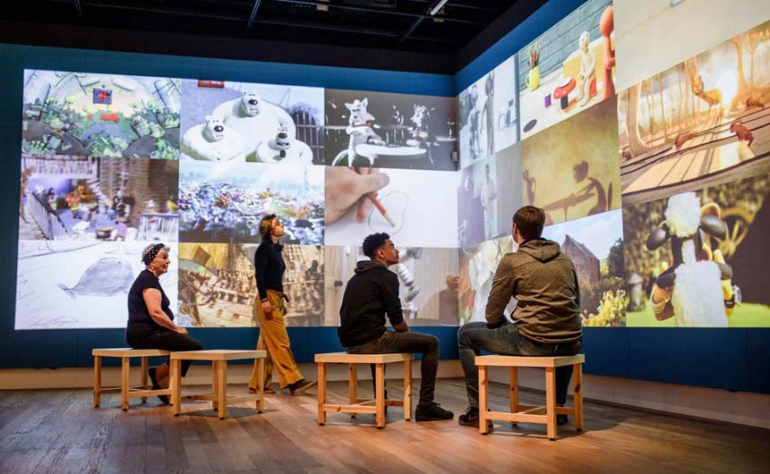 The Art of Aardman exhibition has opened in Holland after successful runs in other cities.