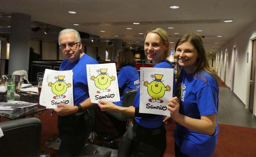 Kelvyn was an active Light Fund committee member for many years (pictured with Source's Samantha Loveday and Bulldog's Vicky Hill).