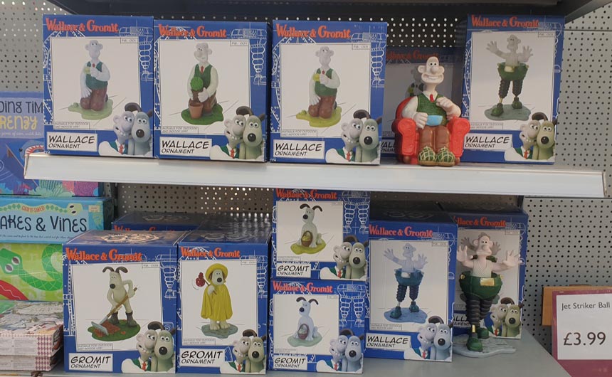 Apta's range of Wallace & Gromit garden statues and ornaments are a good example of how suppliers have adapted their offer.