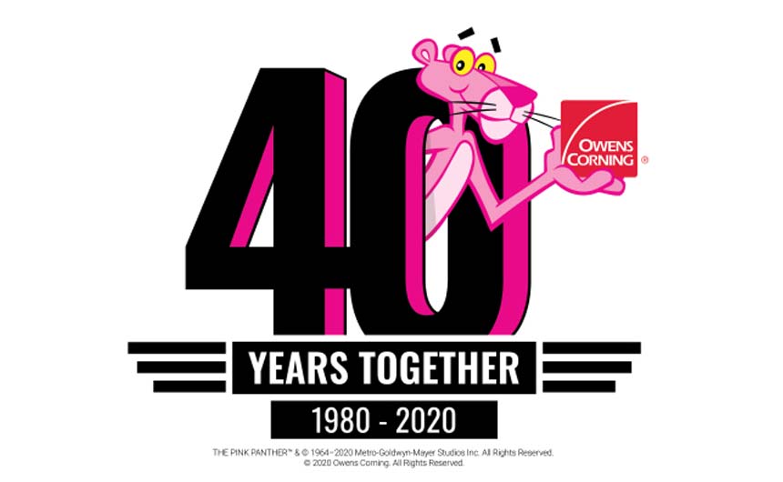 The Pink Panther and Owens Corning partnership is a great example of a simple but effective creative idea working in licensing.