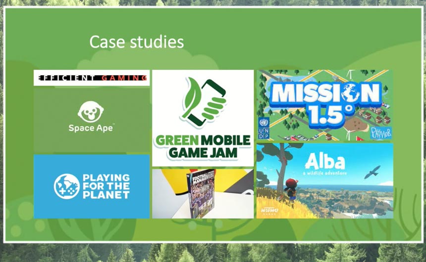 Mission 1.5, Alba and Green Mobile Game Jam are among the case studies in the gaming space.