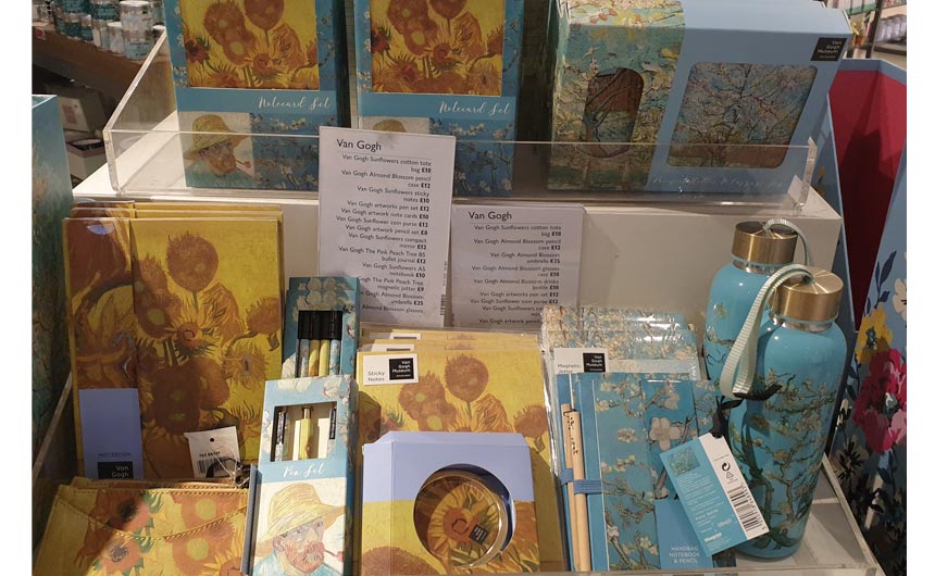 The Van Gogh Museum range is a further reminder that art and heritage are increasingly part of the mainstream in licensing.