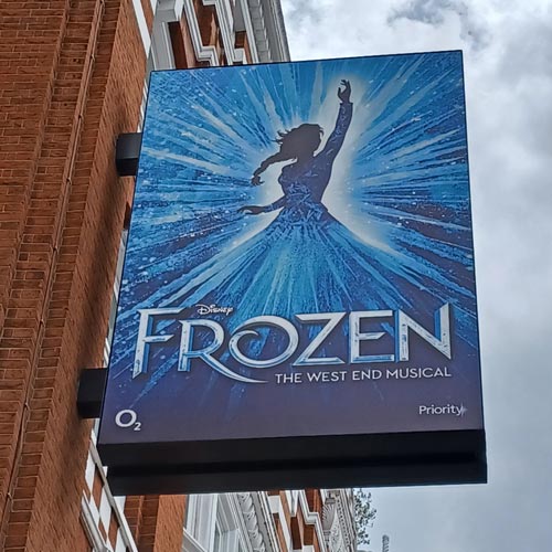 Disney's Frozen is due to open at the Theatre Royal Drury Lane in August.