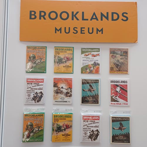 The Brooklands Museum range from Clanna Cards takes inspiration from the archive.