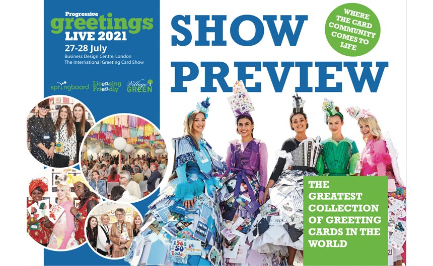 PG Live will be a celebration of greeting cards, giftwrappings as well as select partyware and gifts companies, plus trade suppliers, including artists agents.