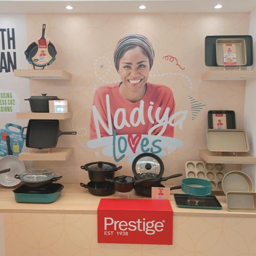 Nadiya Hussain has been very closely involved with the creation of Meyer's new range.