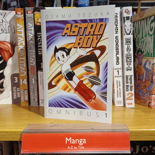 Foyles was also offering strong support for manga and graphic novels.