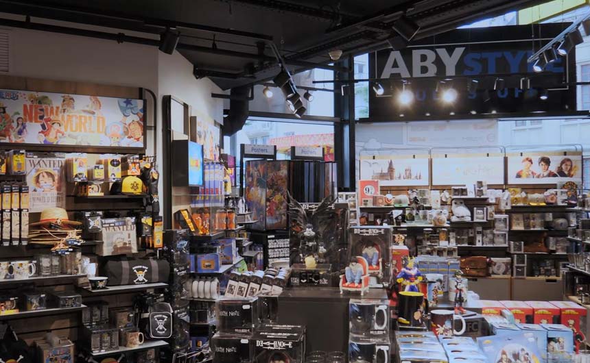 The Abystyle brand was created in 2007 and has a store in the Espace du Palais shopping centre in Rouen.