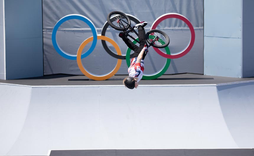 Charlotte won gold in the BMX Freestyle at the 2020 Tokyo Olympic Games this summer.