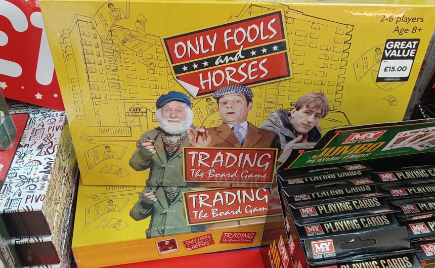 The Only Fools and Horses board game would appeal across different generations of a family.