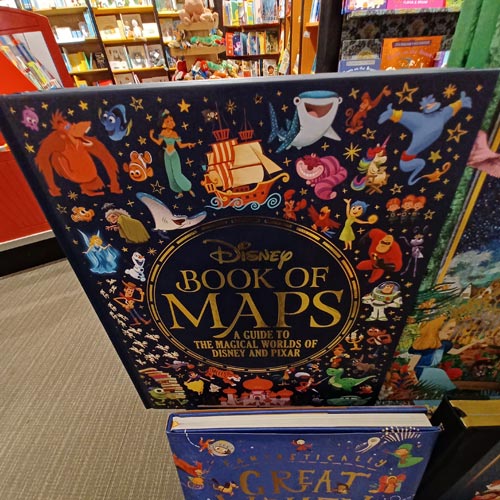 Publishers and licensors are also adding new formats to the mix, such as this Disney Book of Maps.