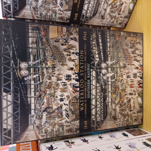 Then & Now artwork of Waterloo Station was part of Gibsons' jigsaw offer in-store.