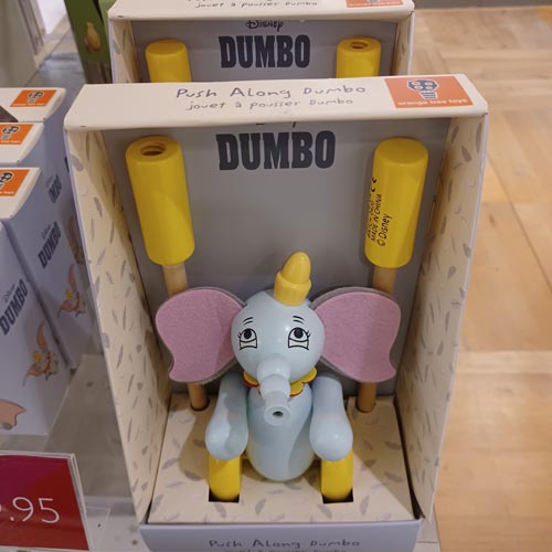 A Dumbo wooden toy range is one example of Disney making the most of its extensive character portfolio.