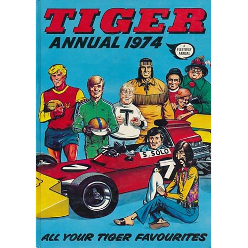 The Tiger annual was one of Ian's favourite Christmas presents from childhood.