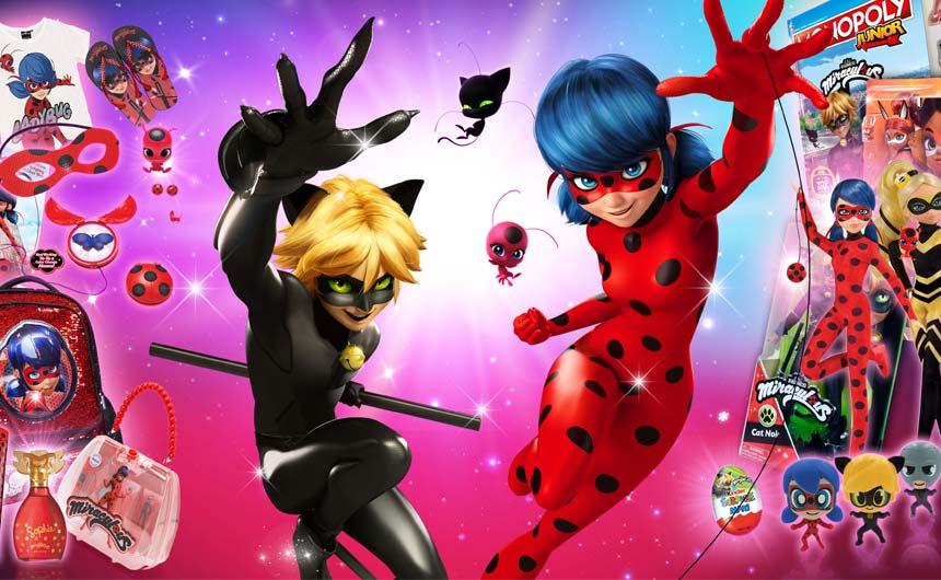 ZAG has hit over $1bn in retail sales for Miraculous - Tales of Ladybug & Cat Noir worldwide.