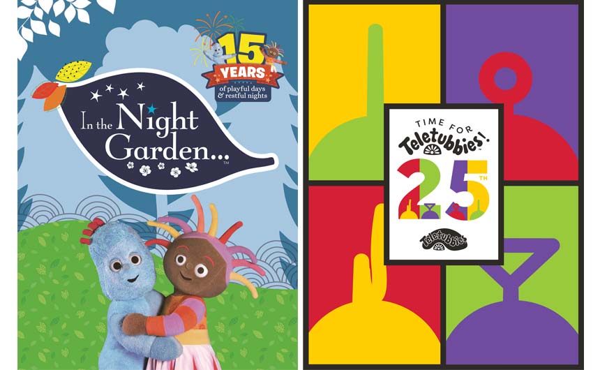 A host of activity will be marking the Teletubbies and In the Night Garden anniversaries.